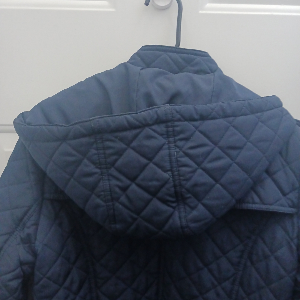 Tommy Hilfiger Women's Navy Quilted Jacket - Picture 10 of 11
